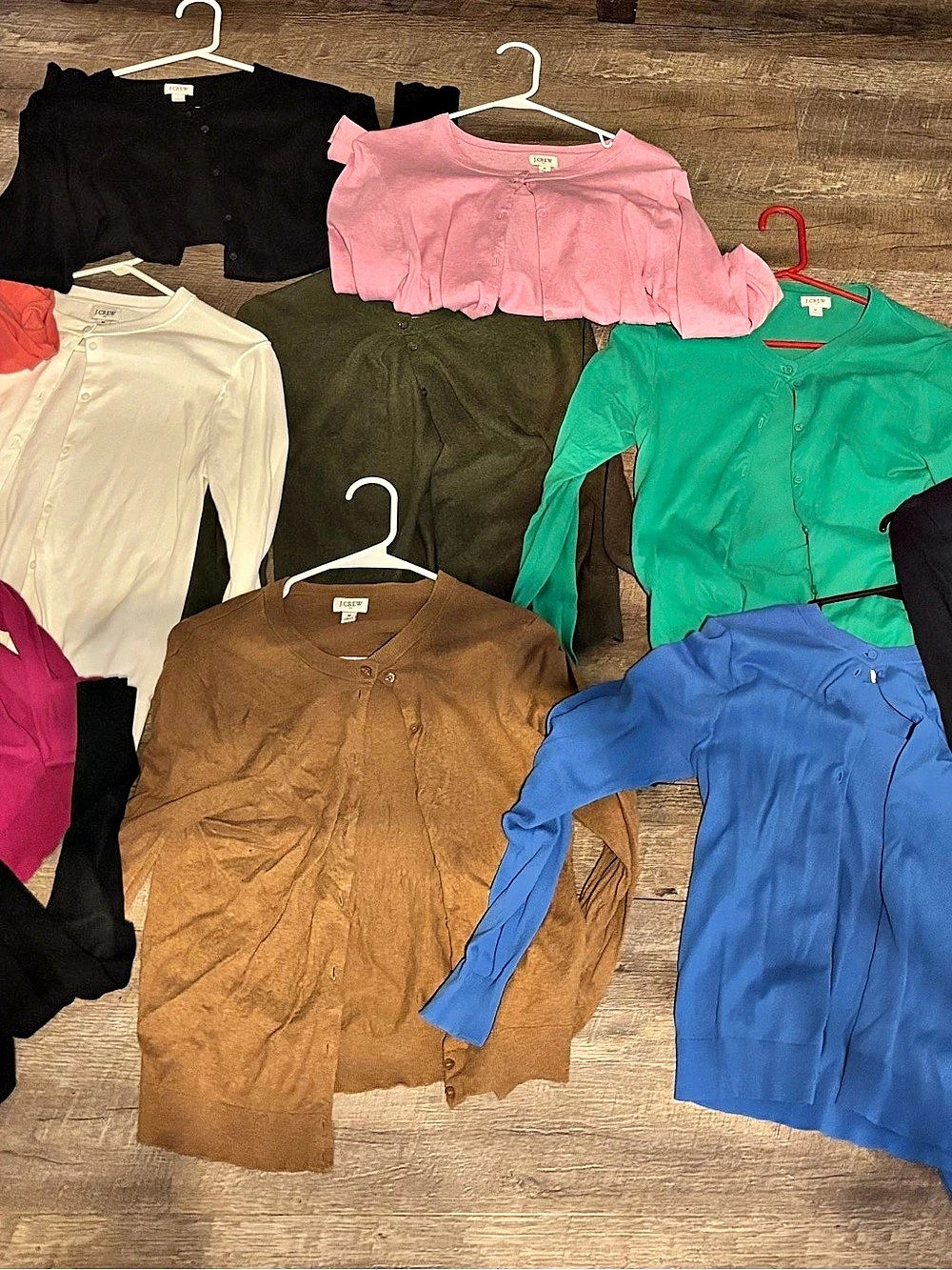 Lot of 11!!! J.Crew Classic Cotton Cardigan Sweater in Medium